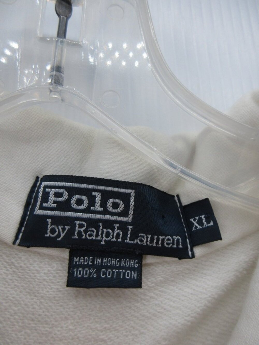 VGT Polo Ralph Lauren Sweater XL 1/4 Zip Pullover 1967 P Logo 90s - Picture 10 of 11